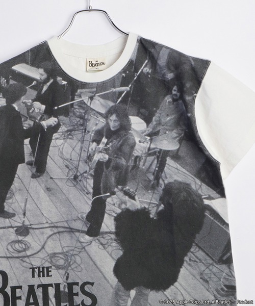 The Beatles（ザビートルズ）の「The Beatles / ビートルズ プリント 半袖Ｔシャツ（Tシャツ/カットソー・メンズ・ホワイト/ホワイト系その他/ホワイト系その他3/ブラック系その他4/ブラック/ブラック系その他2/ホワイト系その他5/ブラック系その他/ホワイト系その他2/ブラック系その他3/ホワイト系その他4/ブラック系その他5/ホワイト系/ホワイト系その他7/ホワイト系その他6/ブラック系/ブラック系その他7/ブラック系その他6・M/L/XL）」の2枚目の写真