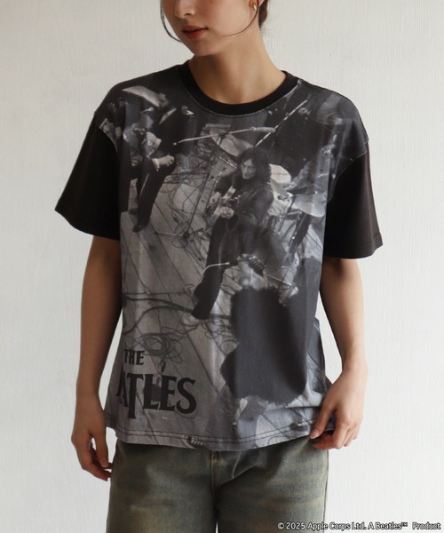 The Beatles（ザビートルズ）の「The Beatles / ビートルズ プリント 半袖Ｔシャツ（Tシャツ/カットソー・メンズ・ホワイト/ホワイト系その他/ホワイト系その他3/ブラック系その他4/ブラック/ブラック系その他2/ホワイト系その他5/ブラック系その他/ホワイト系その他2/ブラック系その他3/ホワイト系その他4/ブラック系その他5/ホワイト系/ホワイト系その他7/ホワイト系その他6/ブラック系/ブラック系その他7/ブラック系その他6・M/L/XL）」の11枚目の写真