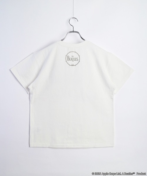 ☆入手困難☆ ビートルズ リンゴ・スター【L】Tシャツ 半袖 両面プリント 白 新品 未使用 リンゴ スター アップル ビートルズ Tシャツ