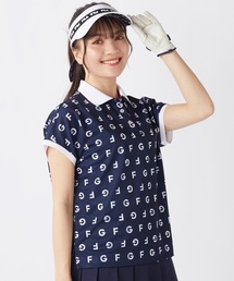 【FILA GOLF/フィラゴルフ】レディース半袖シャツ  接触冷感  遮熱機能  ゴルフ