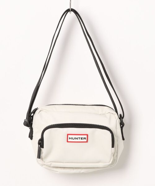 HUNTER（ハンター）の「《HUNTER》NYLON CROSSBODY（ボディバッグ/ウエストポーチ・レディース・ブラック/ベージュ系その他・フリー）」の2枚目の写真