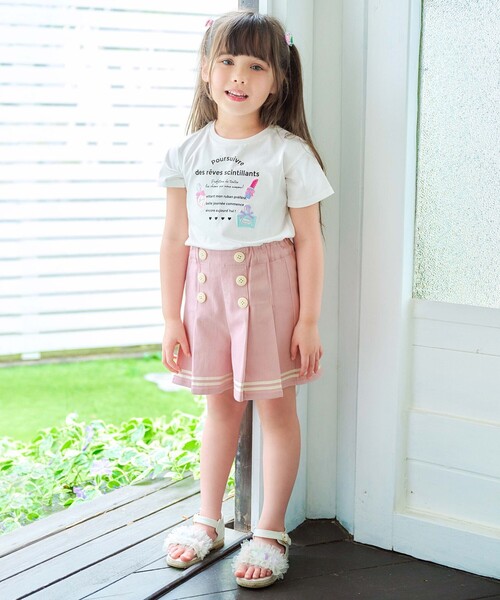 ANY(エニィ)の「ひんやりクール ロゴTシャツ(Tシャツ/カットソー・キッズ・ライトグリーン系/ネイビー系/ホワイト系・140/160/150)」の5枚目の写真