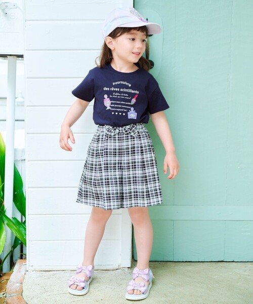ANY(エニィ)の「ひんやりクール ロゴTシャツ(Tシャツ/カットソー・キッズ・ライトグリーン系/ネイビー系/ホワイト系・140/160/150)」の9枚目の写真