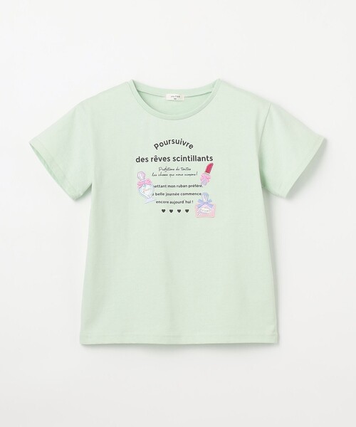 ANY(エニィ)の「ひんやりクール ロゴTシャツ(Tシャツ/カットソー・キッズ・ライトグリーン系/ネイビー系/ホワイト系・140/160/150)」の11枚目の写真