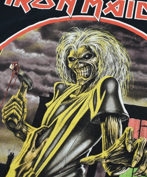 VINTAGE(ヴィンテージ)の「【ヴィンテージ古着】“IRONMAIDEN” バンドTシャツ(Tシャツ/カットソー・メンズ・ブラック・X-LARGE)」の3枚目の写真