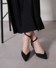新品　ユナイテッドヌード♡ポインテッドトゥ　パンプス　アンクルストラップ　牛革 UNITED NUDE - 新品 ユナイテッドヌード♡ポインテッドトゥ