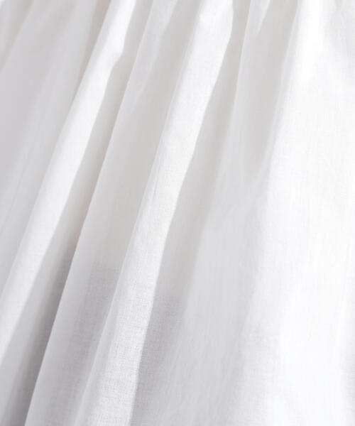 N.(N. Natural Beauty Basic)(エヌエヌナチュラルビューティーベーシック)の「ピンタックノースリーブブラウス(シャツ/ブラウス・レディース・ブラウン/オフホワイト/ブルー・MEDIUM)」の17枚目の写真