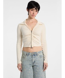 GUESS Originals Shirred Cardigan カーディガン