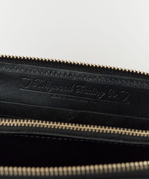 HTC（エイチティーシー）の「HTC/エイチティーシー ZIPPER LARGE レザーウォレット（財布・メンズ・ブラウン/ブラック・FREE）」の5枚目の写真