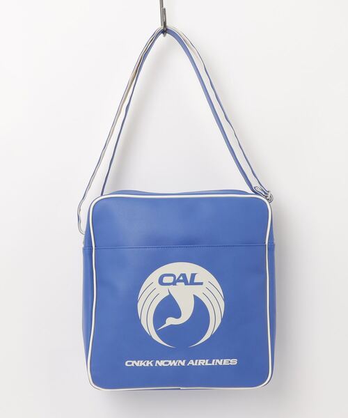 ROYAL FLASH（ロイヤルフラッシュ）の「ONKK NOWN /オンノウン/AIRLINE BAG/エアライン バッグ（ショルダーバッグ・メンズ・レッド/ブルー・F）」の2枚目の写真