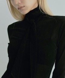 anuke | anuke Velour Tie Tops ベロアタイトップス/62520601(Tシャツ/カットソー)