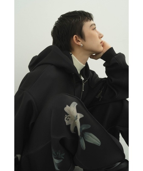 flower punch hoodie(unisex)（パーカー）｜Knuth Marf