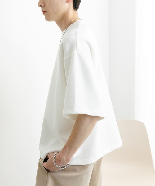 SENSE OF PLACE by URBAN RESEARCH(センスオブプレイスバイアーバンリサーチ)の「french ロゴショートスリーブTシャツ(Tシャツ/カットソー・メンズ・ホワイト/ブルー/ブラック・MEDIUM/LARGE)」の5枚目の写真