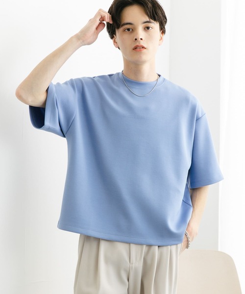 SENSE OF PLACE by URBAN RESEARCH(センスオブプレイスバイアーバンリサーチ)の「french ロゴショートスリーブTシャツ(Tシャツ/カットソー・メンズ・ホワイト/ブルー/ブラック・MEDIUM/LARGE)」の20枚目の写真