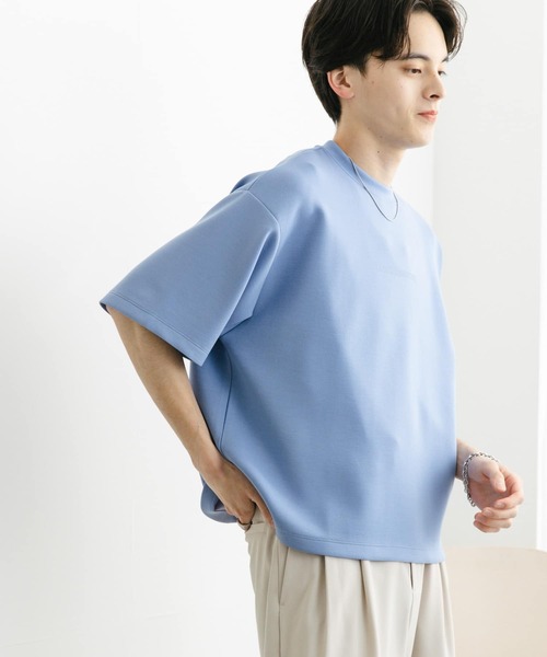 SENSE OF PLACE by URBAN RESEARCH(センスオブプレイスバイアーバンリサーチ)の「french ロゴショートスリーブTシャツ(Tシャツ/カットソー・メンズ・ホワイト/ブルー/ブラック・MEDIUM/LARGE)」の22枚目の写真