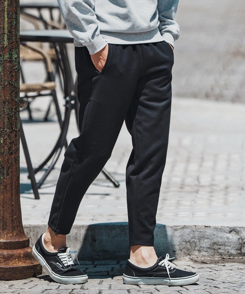 felkod(フィルコッド)の「mp13756- Soft Drape Slacks スラックスパンツ(スラックス・メンズ・ブラック/グレー・S/M/L)」の14枚目の写真