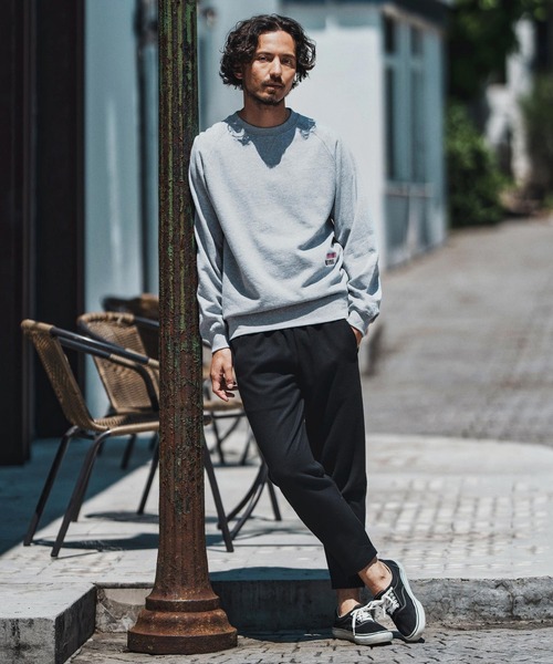 felkod(フィルコッド)の「mp13756- Soft Drape Slacks スラックスパンツ(スラックス・メンズ・ブラック/グレー・S/M/L)」の19枚目の写真