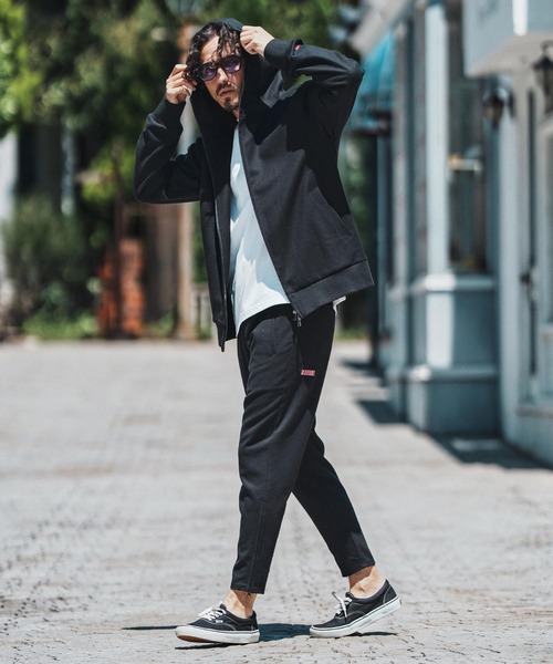 felkod(フィルコッド)の「mp13756- Soft Drape Slacks スラックスパンツ(スラックス・メンズ・ブラック/グレー・S/M/L)」の21枚目の写真