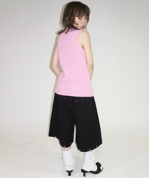 musubore（ムスボレ）の「【 select 】rose motif satin mule / ローズサテンミュール（サンダル・レディース・ブラック・L/M/S）」の20枚目の写真