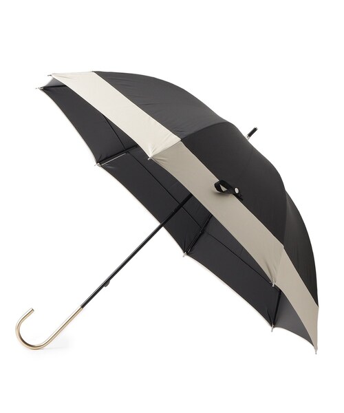 SHOO・LA・RUE（シューラルー）の「【長傘/晴雨兼用】【because】バイカラーロング長傘（長傘・レディース・ベージュ系その他7/グリーン系その他5/グレー系4/アイボリー系4/ピンク系9/ブラック系4・00）」の2枚目の写真
