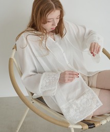 Crisp | フリルレースチャーチブラウス(シャツ/ブラウス)