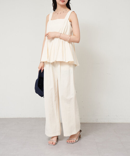 SLOBE IENA ペプラムビスチェ 【新品未使用タグ付き】 SLOBE IENA｜ペプラムビスチェ | Rakuten Fashion(楽天