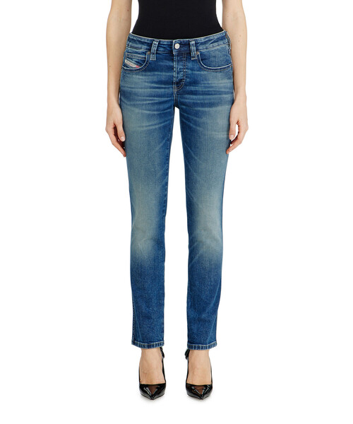 DIESEL(ディーゼル)の「ウィメンズ デニムパンツ SLIM 1992 D-JIANN L.32(デニムパンツ・レディース・インディゴブルー・27inch/23inch/25inch/29inch)」の4枚目の写真