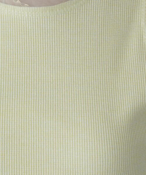 FREE'S MART（フリーズマート）の「［ＭＦＭ］カップ付アメスリチュールラメタンク（タンクトップ・レディース・イエロー/ホワイト/ライトグリーン・SMALL/MEDIUM）」の13枚目の写真