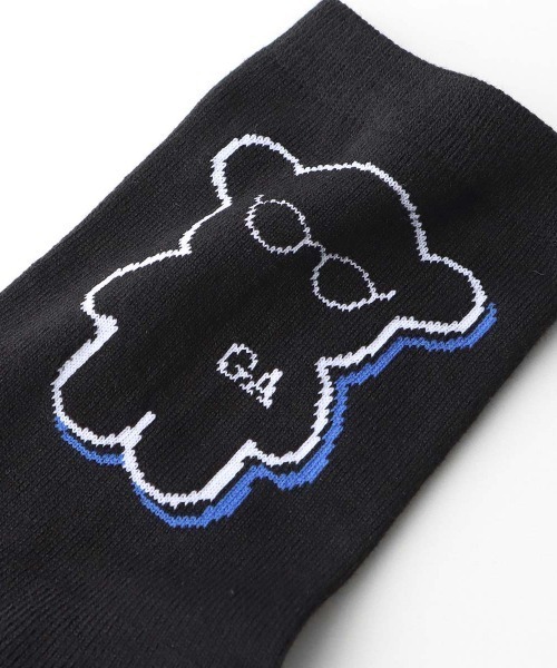 EMPORIO ARMANI（エンポリオアルマーニ）の「【3足セット】EMPORIO ARMANI 足底パイル マンガベア ミドルソックス 92342721（ソックス/靴下・メンズ・マルチ/ブラック系その他3・25-27CM）」の3枚目の写真