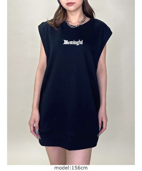 EGOIST（エゴイスト）の「オーバータンクトップ（タンクトップ・レディース・グレー/ブラック/ホワイト・FREE）」の15枚目の写真