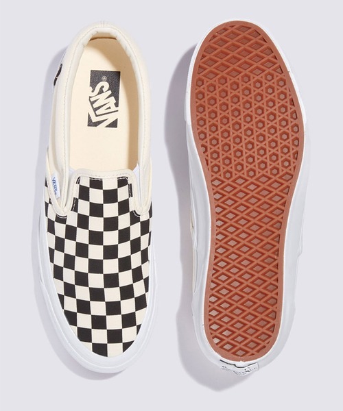 VANS（バンズ）の「VANS PREMIUM スリッポン（スリッポン・メンズ・ブラック×ホワイト/ブラック・4.5/5/5.5/6/6.5/7/7.5/8.5/9/9.5/4/10/10.5/11/11.5/8/12）」の3枚目の写真