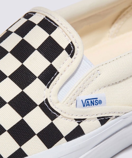 VANS（バンズ）の「VANS PREMIUM スリッポン（スリッポン・メンズ・ブラック×ホワイト/ブラック・4.5/5/5.5/6/6.5/7/7.5/8.5/9/9.5/4/10/10.5/11/11.5/8/12）」の6枚目の写真