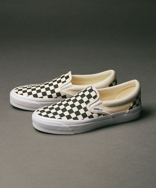 VANS（バンズ）の「VANS PREMIUM スリッポン（スリッポン・メンズ・ブラック×ホワイト/ブラック・4.5/5/5.5/6/6.5/7/7.5/8.5/9/9.5/4/10/10.5/11/11.5/8/12）」の17枚目の写真