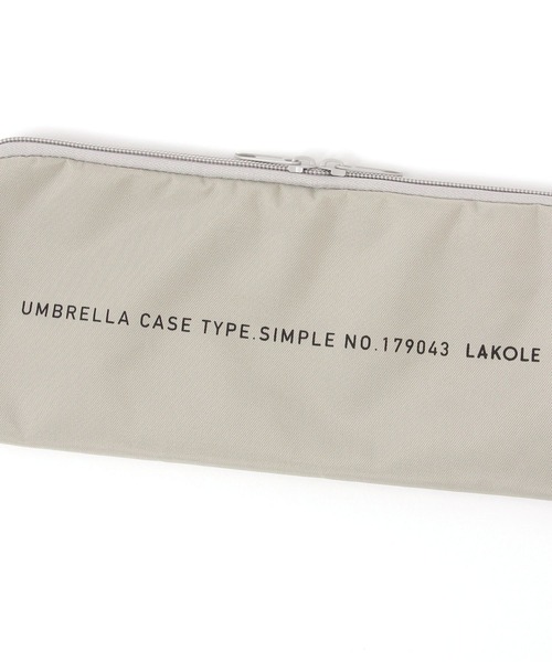 LAKOLE（ラコレ）の「コンパクト折り畳み傘ケース / 451935（折りたたみ傘・レディース・ブラック/グレー・FREE）」の12枚目の写真