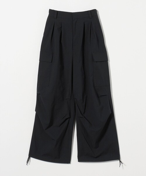 CITEN（シテン）の「＜CITEN＞ミニリップユーティリティーパンツ（カーゴパンツ・レディース・ブラック/オフホワイト/ダークオレンジ・M/S）」の17枚目の写真