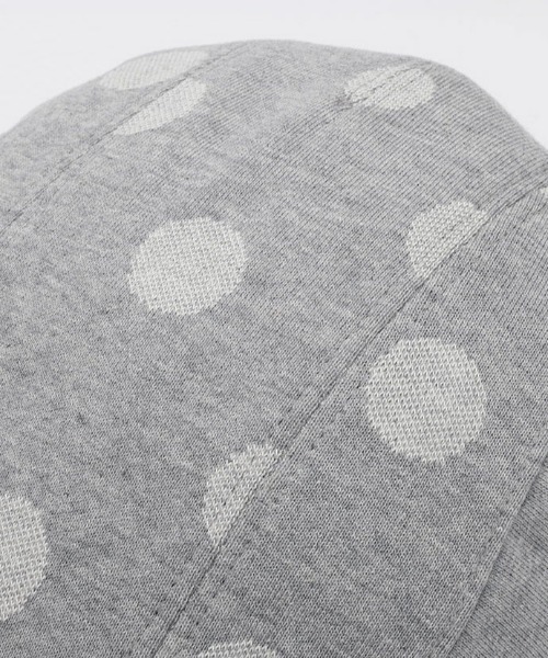 FANCY CLUB(ファンシークラブ)の「A'GEM/9 × .kom 『FANCY CLUB/ファンシークラブ』 Angel Dot Hunting Cap/エンジェルドット ハンチング CAP(ハンチング/ベレー帽・レディース・ネイビー/グレー・FREE)」の5枚目の写真