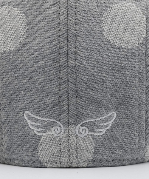 FANCY CLUB(ファンシークラブ)の「A'GEM/9 × .kom 『FANCY CLUB/ファンシークラブ』 Angel Dot Hunting Cap/エンジェルドット ハンチング CAP(ハンチング/ベレー帽・レディース・ネイビー/グレー・FREE)」の6枚目の写真