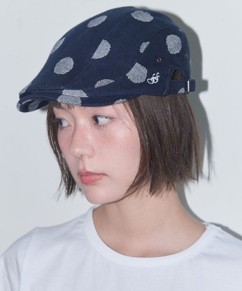 [FANCY CLUB] Angel Dot Hunting Cap /追跡付 A'GEM/9 × .kom 『FANCY CLUB/ファンシークラブ』 Angel Dot