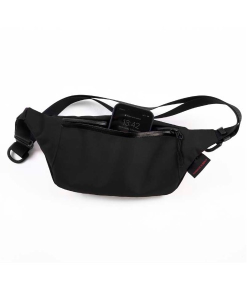 BAGJACK（バッグジャック）の「bagjack hipbag (No.240)（ボディバッグ/ウエストポーチ・メンズ・ブラック・FREE）」の3枚目の写真