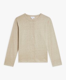 アニエスベー　カーディガン　ベージュ Cardigan Pressions / カーディガンプレッション 2026.02.09｜agnès b