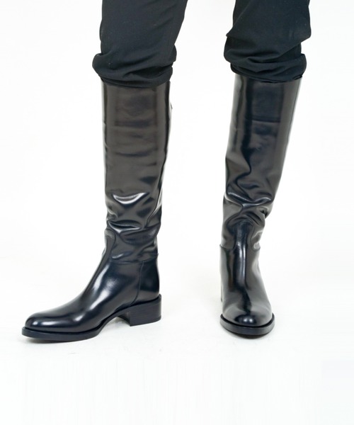 良品】SARTORE 本革ロングブーツ 38〈参考価格100,000円〉