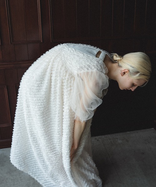 et.UNiVER（エトユニベール）の「Velvet mist dress（ドレス）」 - WEAR