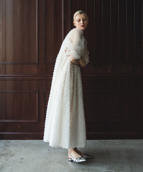 et.UNiVER（エトユニベール）の「Velvet mist dress（ドレス）」 - WEAR