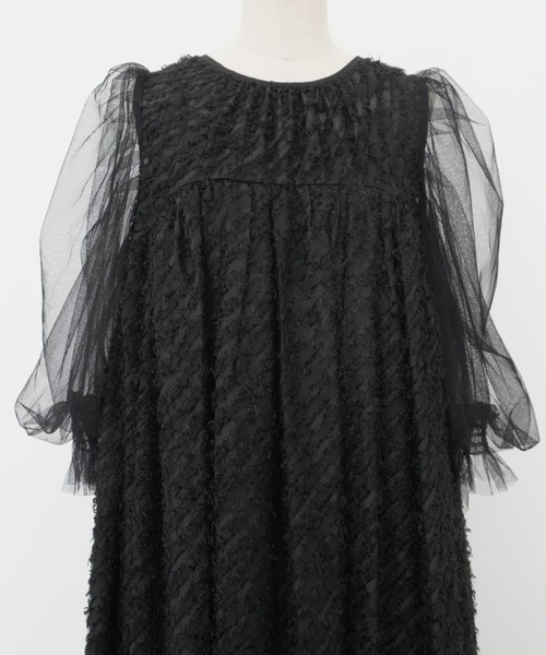 Velvet mist dress（ドレス）｜et.UNiVER（エトユニベール）の