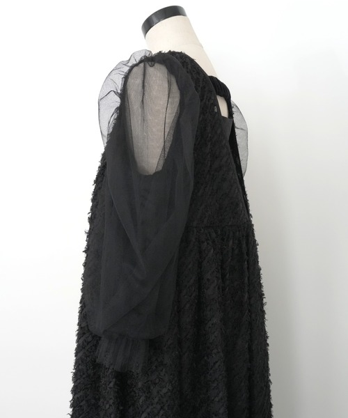 et.UNiVER（エトユニベール）の「Velvet mist dress（ドレス）」 - WEAR