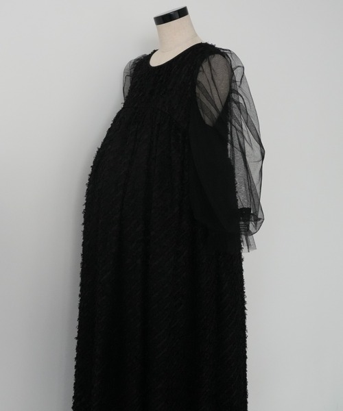 Velvet mist dress（ドレス）｜et.UNiVER（エトユニベール）の
