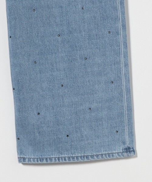 UNITED ARROWS（ユナイテッドアローズ）の「コットンビジューデニムパンツ（デニムパンツ・レディース・ブラック/ライトブルー・36/38/34）」の19枚目の写真