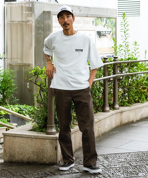 THRASHER（スラッシャー）の「MAGAZINE COVER PIGMENT S/S T-SHIRTS/スラッシャーバッグプリントピグメント半袖T-シャツ（Tシャツ/カットソー・メンズ・ブラウン/グレー/チャコールグレー・MEDIUM/LARGE/X-LARGE）」の11枚目の写真