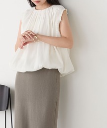 NBB WEEKEND ノースリーブ　トップス　ホワイト　サイズ１ ZARA ホワイト ノースリーブ トップス ニット タンクトップ