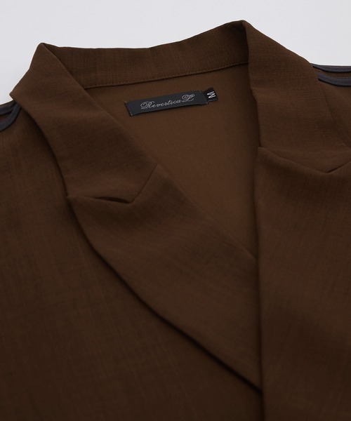 improves（インプローブス）の「ライン 半袖 テーラードジャケット（テーラードジャケット・メンズ・チャコール/ブラウン/ブラック・SMALL/MEDIUM/LARGE）」の22枚目の写真